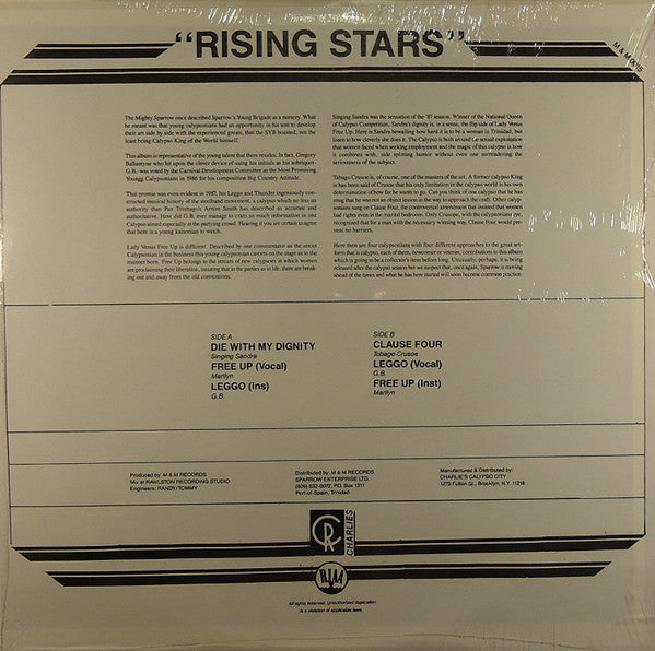 Various : Rising Stars '87 (LP)