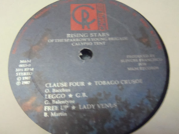 Various : Rising Stars '87 (LP)