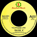 Tony J : Telephone Line (7", Single)