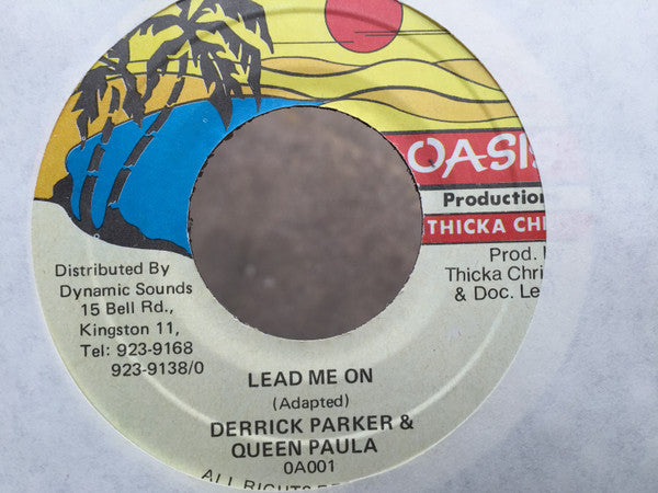 Derrick Parker, Queen Paula : Lead Me On (7", Single)