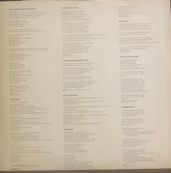 Phyllis Hyman : You Know How To Love Me (LP, Album)