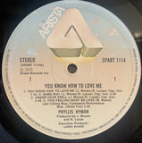 Phyllis Hyman : You Know How To Love Me (LP, Album)