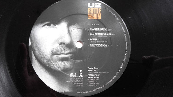 U2 : Rattle And Hum (2xLP, Album)