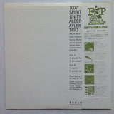 Albert Ayler Trio : Spiritual Unity (LP, Album, Mono, RE)
