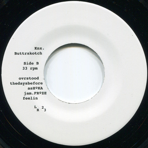 Knxwledge : Buttrskotch (7", MiniAlbum)