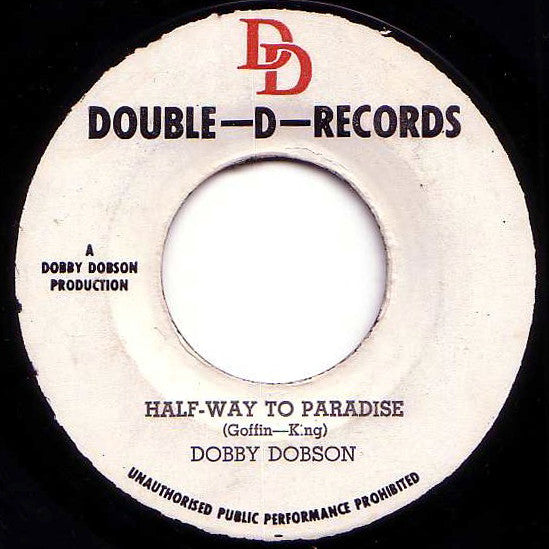 Dobby Dobson : Halfway To Paradise (7")