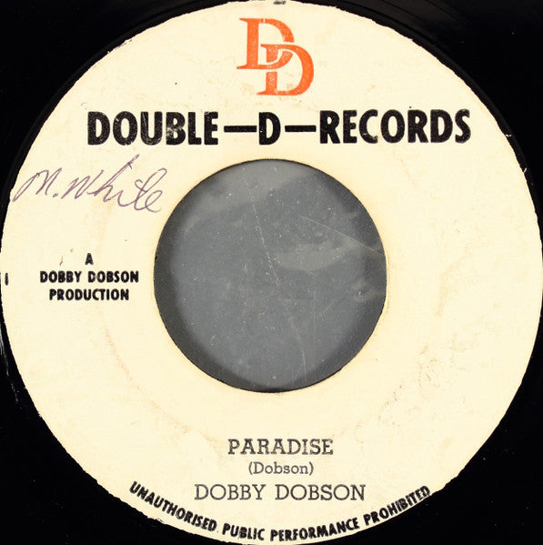 Dobby Dobson : Halfway To Paradise (7")