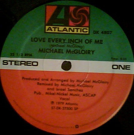 Michael McGloiry : Love Every Inch Of Me (12")