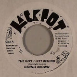 Dennis Brown : The Girl I Left Behind (7", RP)
