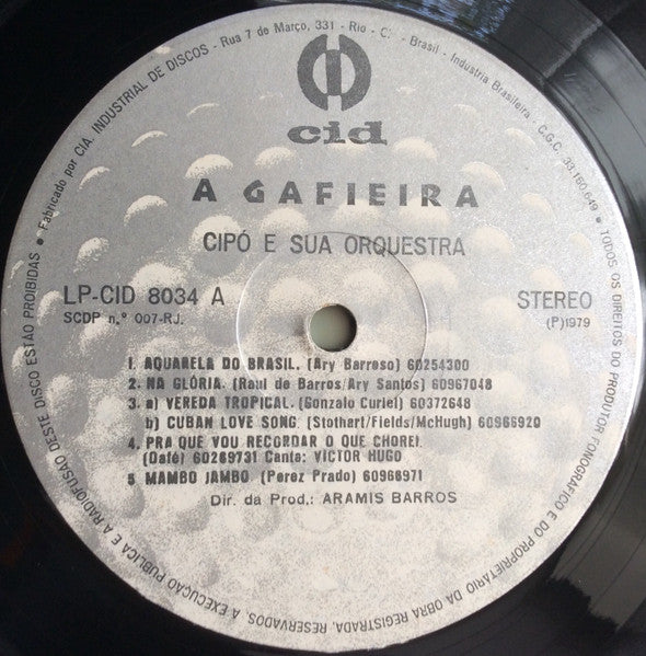 Cipó : A Gafieira (LP, Album)