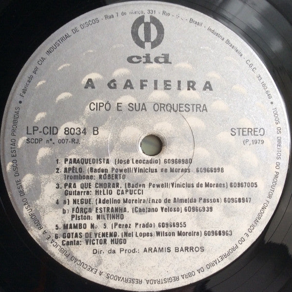 Cipó : A Gafieira (LP, Album)