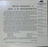 Billie Holiday : At Jazz At The Philharmonic (LP, Album, Mono, RE)