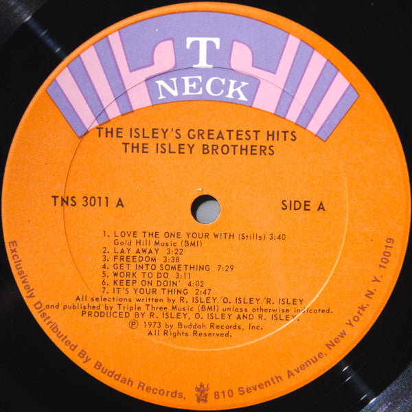 The Isley Brothers : The Isleys' Greatest Hits (LP, Comp, PRC)