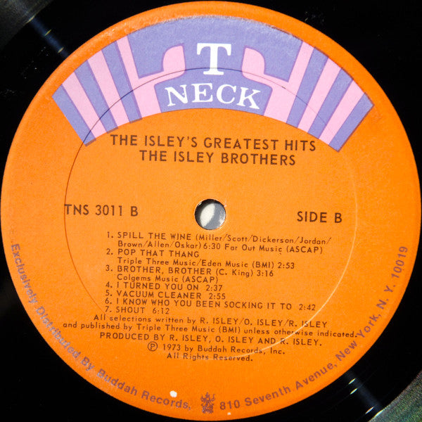 The Isley Brothers : The Isleys' Greatest Hits (LP, Comp, PRC)