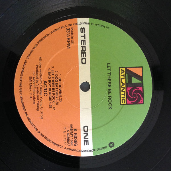 AC/DC : Let There Be Rock (LP, Album)