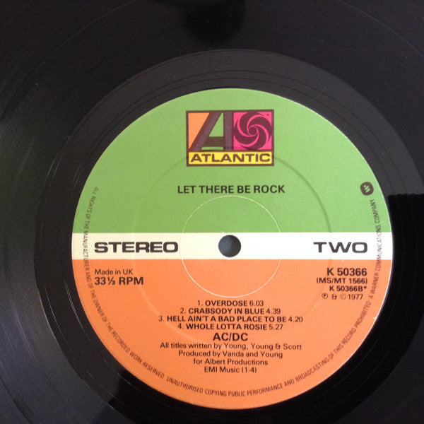 AC/DC : Let There Be Rock (LP, Album)