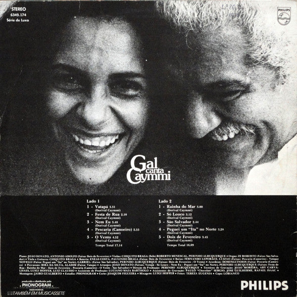 Gal Costa : Gal Canta Caymmi (LP, Album)