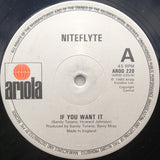 Niteflyte : If You Want It (12")