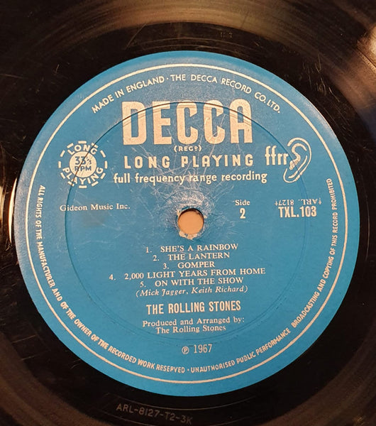The Rolling Stones : Their Satanic Majesties Request (LP, Album, Mono, RP, Len)