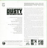 Dusty Springfield : You Don't Have To Say You Love Me (LP, Album, Mono)