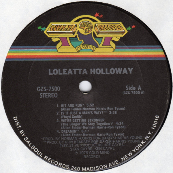 Loleatta Holloway : Loleatta (LP, Album, Bla)
