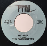 The Passionetts : My Fault / My Plea (7", Single)