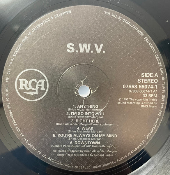 SWV : It's About Time (LP, Album)
