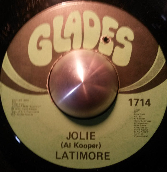 Latimore (2) : Jolie / There's No End (To My Love For You) (7")