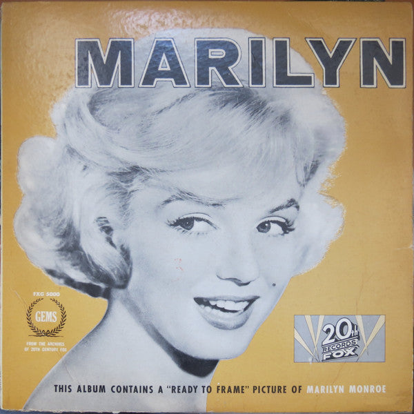 Marilyn Monroe : Marilyn (LP, Comp, Mono)