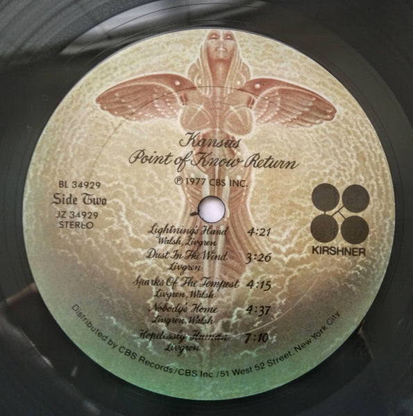 Kansas (2) : Point Of Know Return (LP, Album, RE, RP, Smplr)