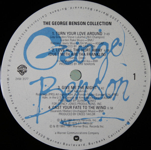 George Benson : The George Benson Collection (2xLP, Comp, Jac)