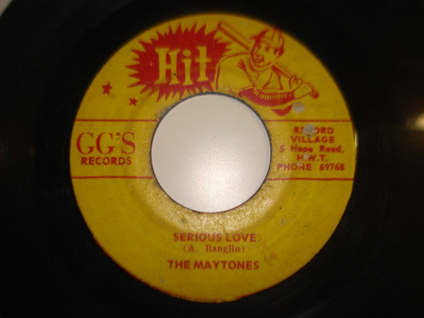 The Maytones / Ansel Collins : Serious Love / Green Tree (7", Yel)