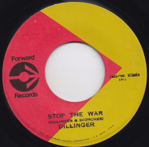 Dillinger : Stop The War (7")