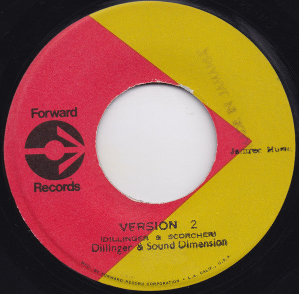 Dillinger : Stop The War (7")