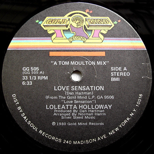 Loleatta Holloway : Love Sensation (12", Single, Ind)
