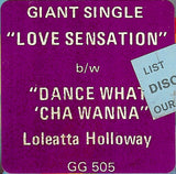 Loleatta Holloway : Love Sensation (12", Single, Ind)