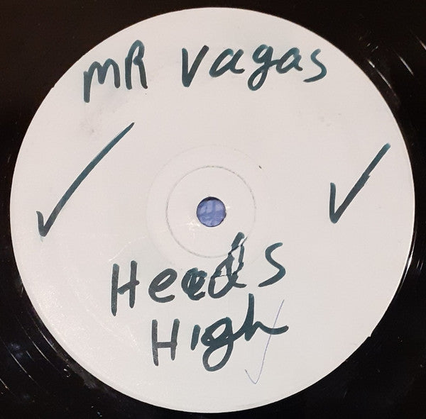 Mr. Vegas : Heads High (Trick Or Treat Remixes) (12", Unofficial, W/Lbl)