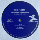 John Coltrane & Hank Mobley : Two Tenors (LP, Album, Mono, RE, RP)