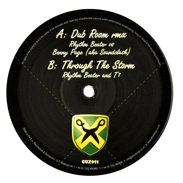 Benny Page / Rhythm Beater & T1 (2) : Dub Room Remix / Through The Storm (12")