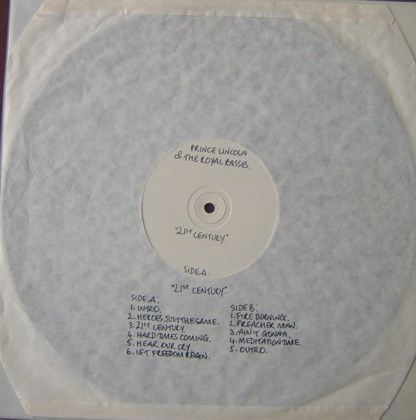Prince Lincoln Thompson & The Royal Rasses : 21st Century  (LP, Album, TP, W/Lbl, Han)