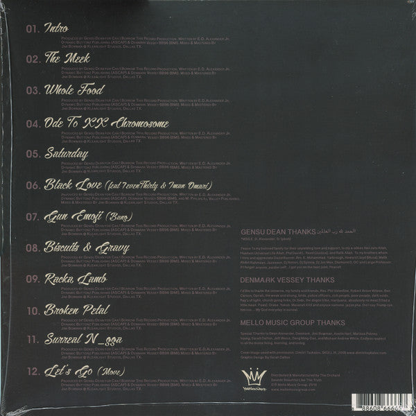 Gensu Dean & Denmark Vessey : Whole Food (LP, Album, Pur)