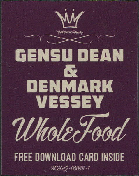 Gensu Dean & Denmark Vessey : Whole Food (LP, Album, Pur)