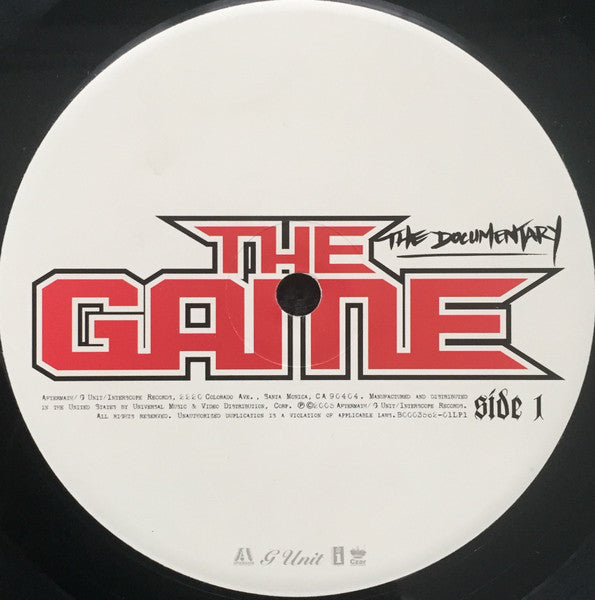 The Game (2) : The Documentary (2xLP, Album, Gat)
