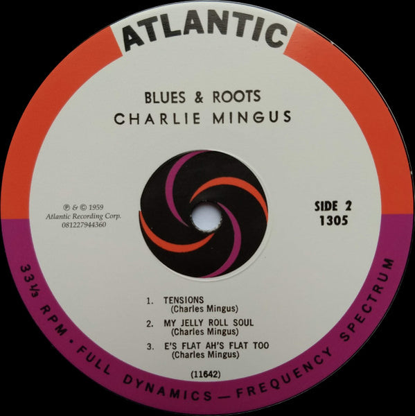 Charles Mingus : Blues & Roots  (LP, Album, Mono, RE)