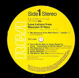 Maureen O'Hara, Bob Thompson : Love Letters From Maureen O'Hara (LP, Album, RE)