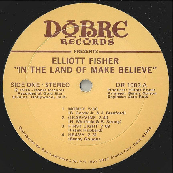 Elliott Fisher : In The Land Of Make Believe (LP, Album)