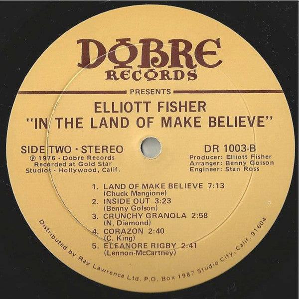 Elliott Fisher : In The Land Of Make Believe (LP, Album)