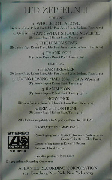 Led Zeppelin : Led Zeppelin II (LP, Album)