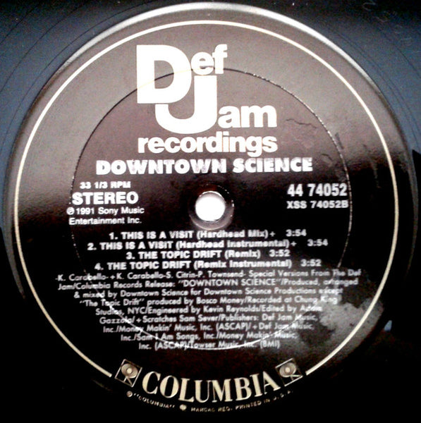 Downtown Science : Big Yellow 12-Inch (12")