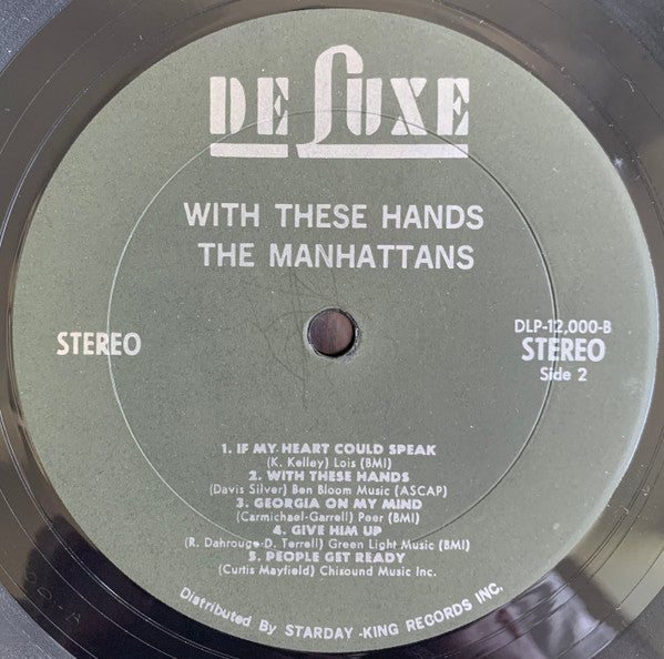 The Manhattans* : With These Hands (LP, Album)